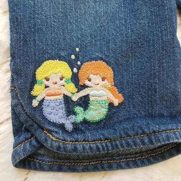 Gymboree Mermaid Denim Pants - Picture 6 of 8